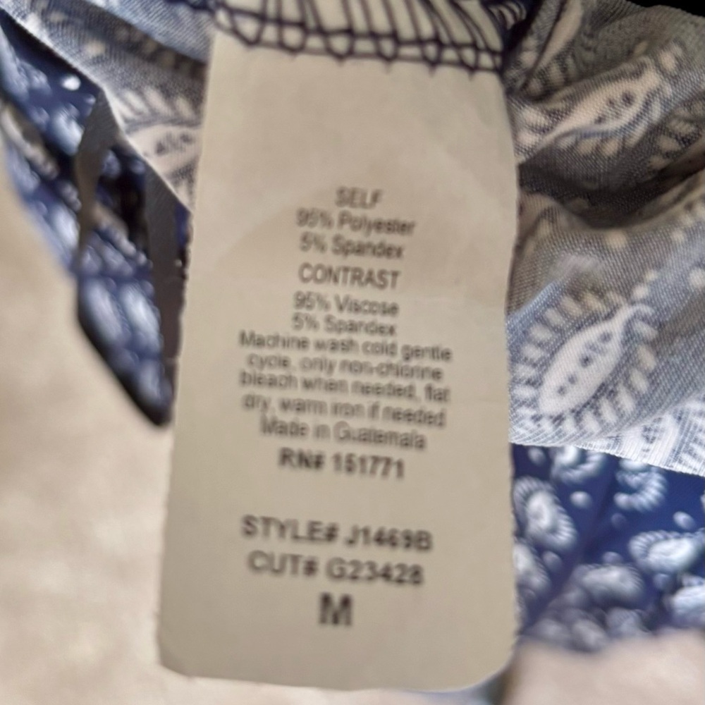 Kaleigh Adalia Knit Navy Patterned Jumpsuit - Picture 12 of 12
